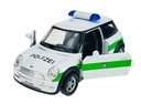 WELLY MINI COOPER POLICAJNÁ ZELENÁ 1:34 NOVÝ MODEL