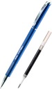 Pentel BLN455 Blue fineliner + 0,5 Black náplň