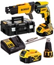 Sadrokartónový skrutkovač 18V 2x5Ah DEWALT DCF620P2K