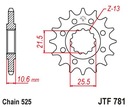 JT ozubené kolesá JTF781.14