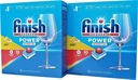 FINISH POWER LEMON tablety kocky do umývačky riadu 100