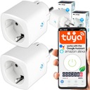 2X ZÁSUVKA ČASOVAČA WIFI ČASOVAČ SMART TUYA WATT METER 16A