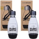 2x SODASTREAM FĽAŠA NA SATURÁTOR BPA FREE 0,5L