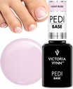 VICTORIA VYNN PEDI BASE HYBRIDNÁ BÁZE PRE PEDIKÚRU - SVETLÁ RUŽA - 15ml