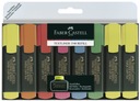 Zvýrazňovače Faber Castell 8 farieb