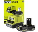 SADA BATÉRIÍ Li-Ion Ryobi 18 V 2 Ah NABÍJAČKA PRE ONE+ BATÉRIE