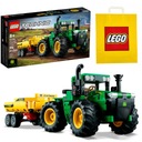 LEGO TECHNIC BLOCKS TRAKTOR S NÁKLADNÝM NÁKLADOM JOHN DEERE TRACTOR 4WD SET 8+ XL