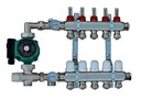 Rozdeľovač 2 s PUMP GROUP pre podlahové kúrenie