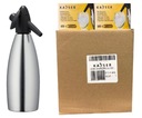 Kayser INOX sifón sódovej vody + kartón kartuší