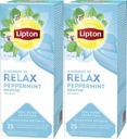 PEPERMINT Lipton Peppermint čaj 25 obálok x2