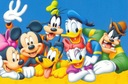 DIAMANTOVÁ MAĽBA DISNEY DIAMANTOVÁ VÝŠIVKA MICKEY MOUSE VLEPENÝ OBRÁZOK 60X40