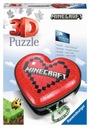 RAVENSBURGER 3D 54 ELEMENTS MINECRAFT HEART [HÁDANKA]