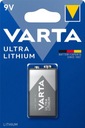 VARTA LÍTIOVÁ BATÉRIA 6F22 6LR61 R9 9V 1KS.