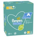 Pampers Fresh Clean vlhčené obrúsky 15x80 ks