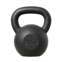 Čierny KETTLEBELL 20kg HMS Solid TRÉNING