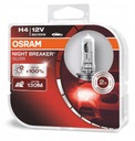 OSRAM NIGHT BREAKER SILVER +100% H4 12V DUO BOX