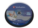 10x Verbatim BD-R Blu-ray Disc 25 GB TLAČ TLAČ