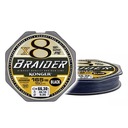 Pletená šnúra Konger X8Braider BLACK 150M 0,18MM