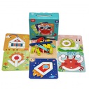 DREVENÉ PUZZLE DOGS TOOKY TOY EDU PADS