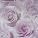 Fototapeta LARGE FLOWERS ROSES 3D farba HEATHER vlizelín