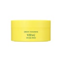 Goodal Green Tangerine Vita C Eye Gel Patch Náplasti na oči Tmavé kruhy 60 kusov