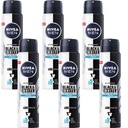 NIVEA pánsky antiperspirant Black&White 6x250ml