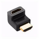 UGREEN HD112 HDMI uhlový adaptér, 4K (hore)