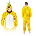 Kigurumi Onesie pyžamový overal ANANÁS M