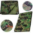 CAMO TARP 3X4m VYSTUŽENÉ MASKOVACIE PLACHTY