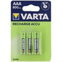 Batéria VARTA NiMH AAA 800 mAh 4 ks.