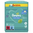 Pampers Fresh Clean Wipes 260 ks.