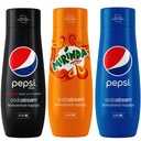 Pepsi + Pepsi Max + Mirinda sada 3 kusov SodaStream