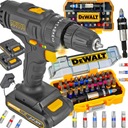 VŔTAČKA, SKRUTKOVAČ 20V 2x2AH DEWALT BIT