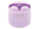 Slúchadlá do uší GUESS Classic s logom EST Purple