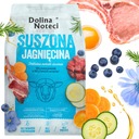 DOLINA NOTECI Suché krmivo pre psov Sušené krmivo pre psov s jahňacím mäsom 9 kg - 80 %