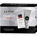 ABSOLUTE SPORT set edt 100ml + sprchový gél 100ml