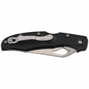 Spyderco Byrd Cara Cara 2 FRN Čierny nôž, obyčajný (BY