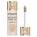 Dermacol Infinity Make-up Highly Covering Concealer Foundation with Puppet 01 Fair