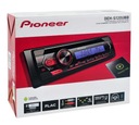 PIONEER DEH-S120UBB 1-DIN rádio s CD USB MP3 FLAC AUX modrý MOSFET