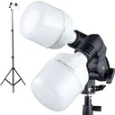 Štúdiová lampa SET GenSOFT 2xLED 100 STATÍV