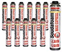 SOUDAL MAXI EXPRESS penová nízkotlaková montážna pištoľ 870ml - 12 ks