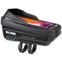 WILDMAN M E12X puzdro/držiak na bicykel, taška na rám, čierna/čierna