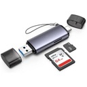 Čítačka SD kariet microSD TF 2v1 USB 3.0 USB-C 5Gb/s