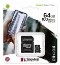 Pamäťová karta KINGSTON 64GB SD MICRO SD HC