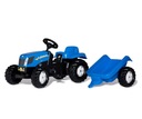 Poľnohospodársky traktor Rolly Kid New Holland s prívesom Rolly Toys 013074