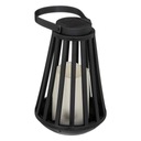 BRIT SOLAR LANTERN s plameňovým efektom, výška 21,5 cm