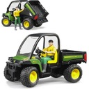 BRUDER 02490 John Deere Gator sklápač s vodičom