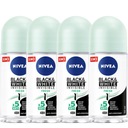 NIVEA Antiperspirant B&W Fresh Roll-on 4*50ml