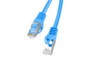 LANBERG RJ45 PATCHOVACÍ KÁBEL CAT.6 FTP 15M MODRÁ