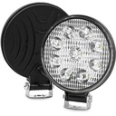 PRACOVNÁ LAMPA 9 LED HALOGEN 27W 12V 24V LED